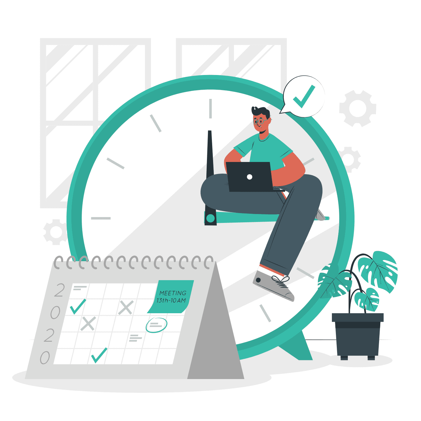 User viewing timesheets